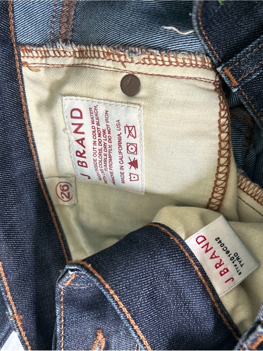 J Brand Dark Blue Flare Jeans - Picture 8 of 8